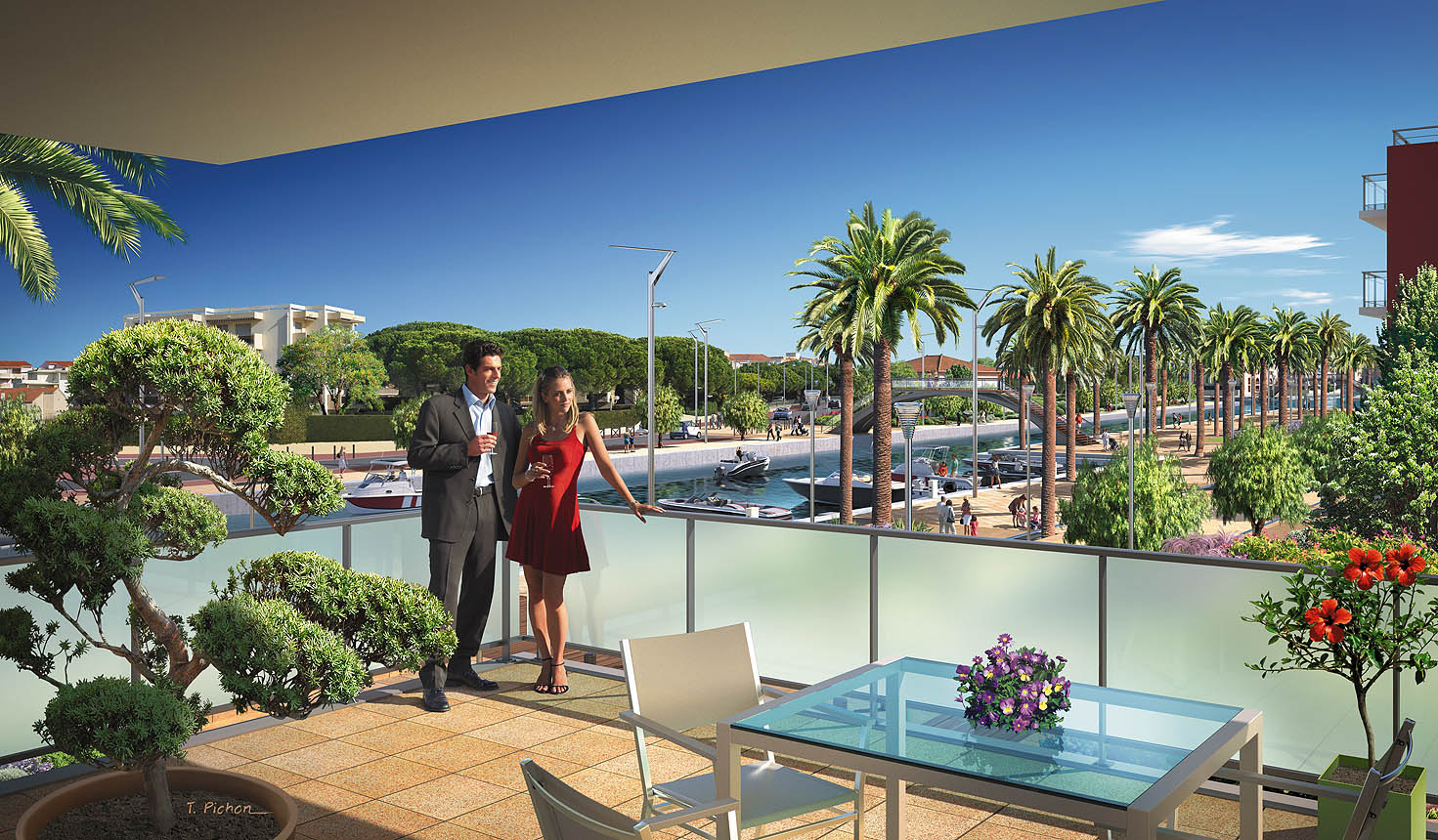 perspective - immobilier - programme LE NEWPORT