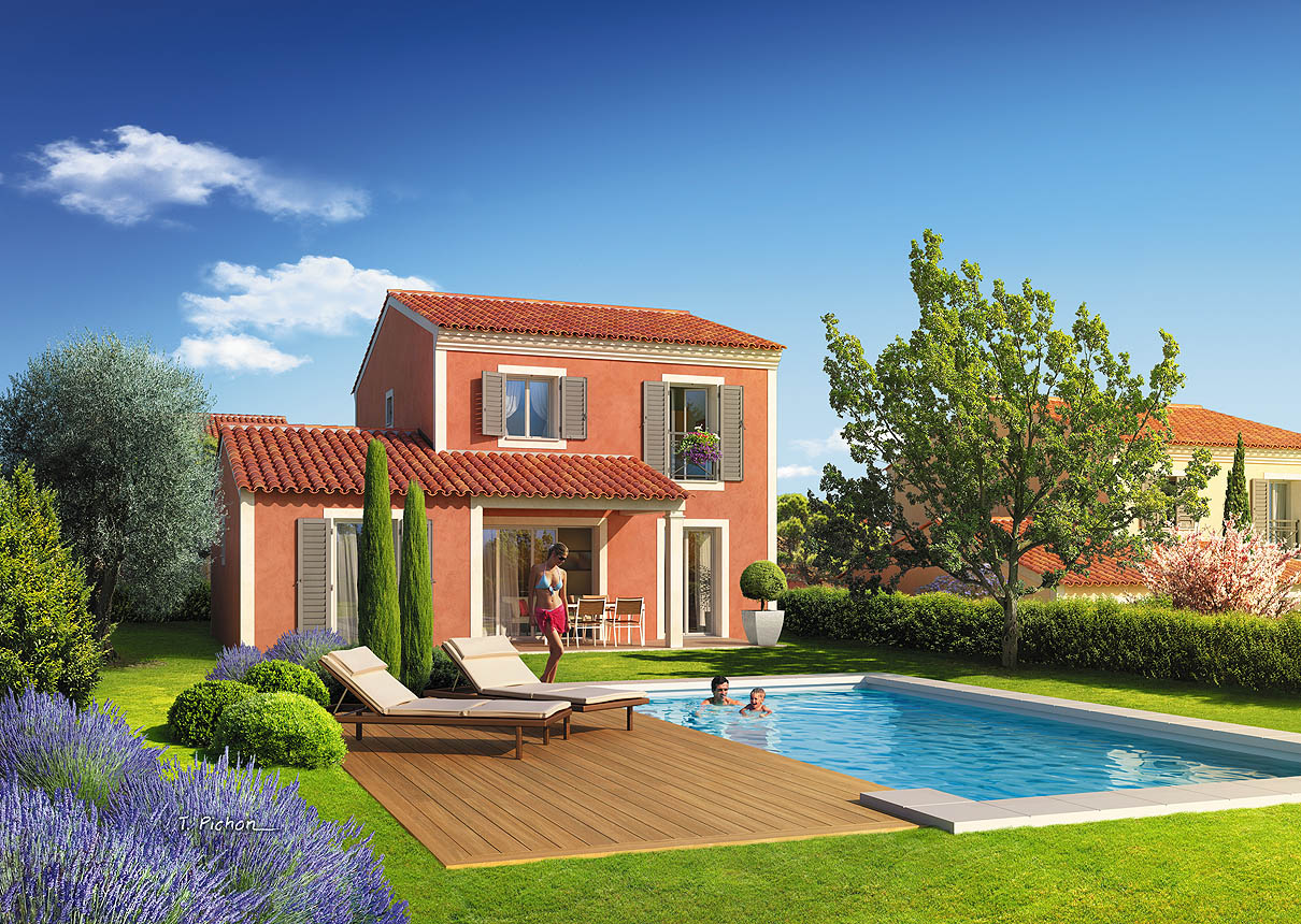 perspective - immobilier - programme HORIZON NATURE