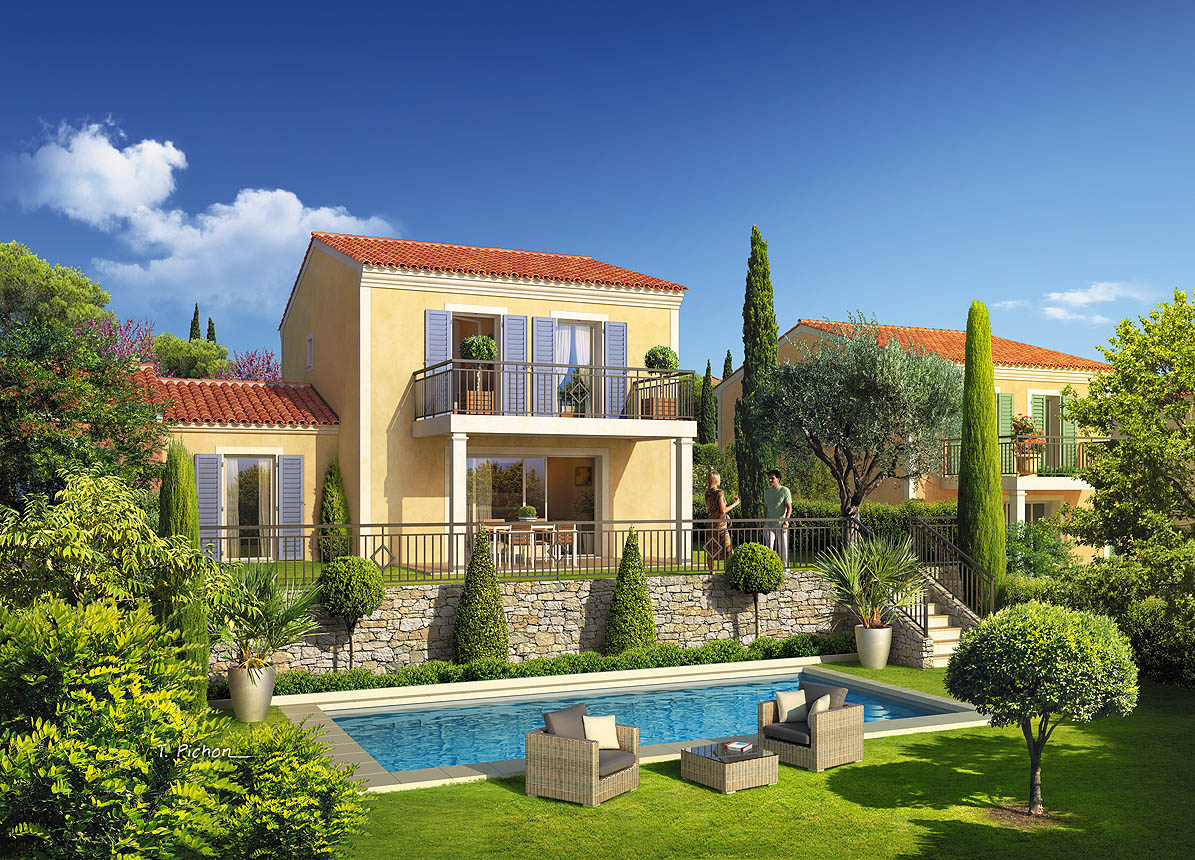 perspective - immobilier - programme HORIZON NATURE