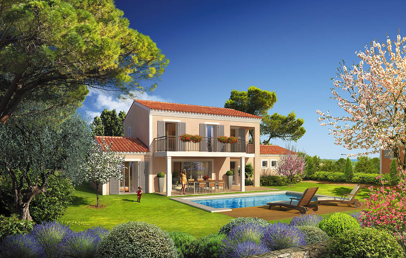 perspective - immobilier - programme HORIZON NATURE