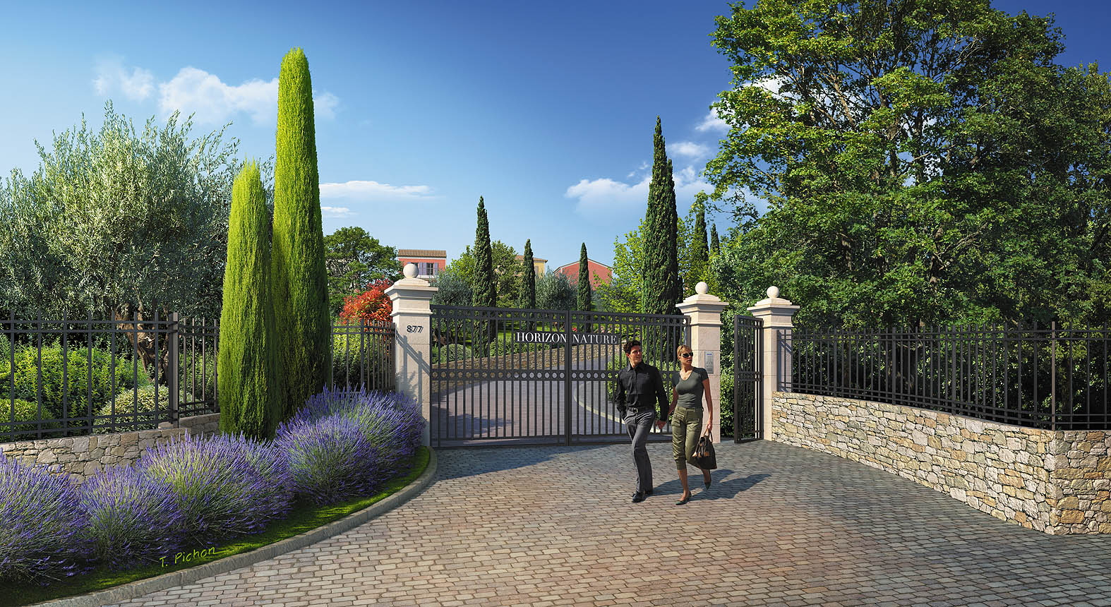 perspective - immobilier - programme HORIZON NATURE