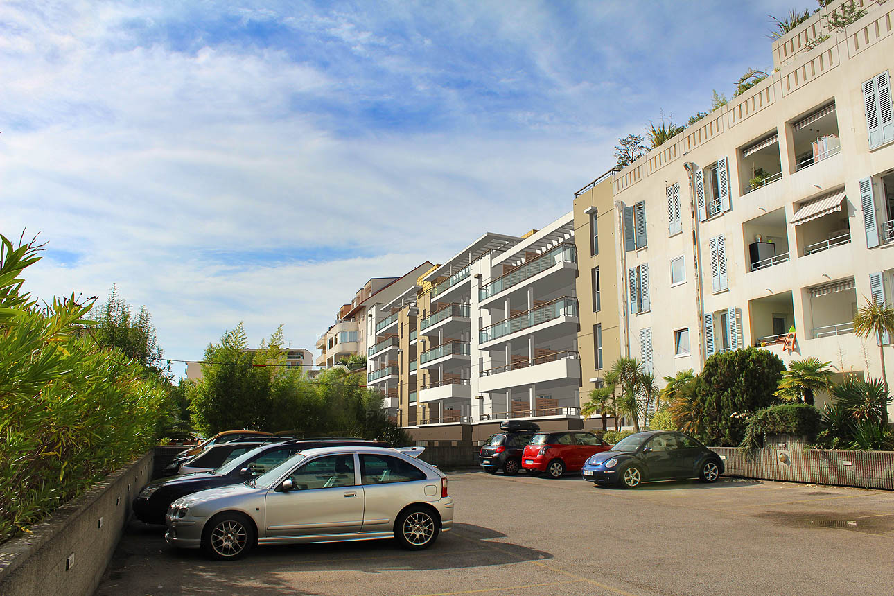 insertion dans site - architecture - projet LE BELLINI