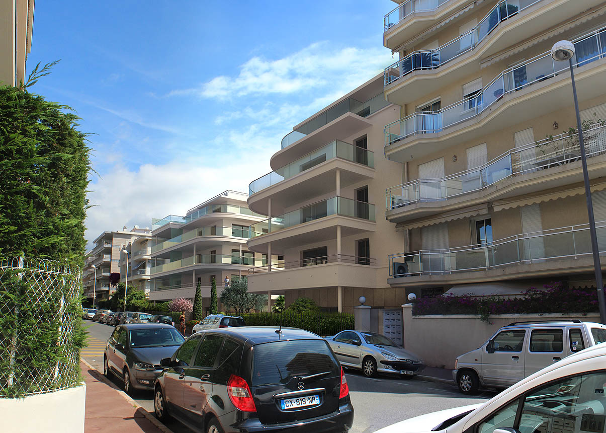 insertion dans site - architecture - projet 06 CANNES