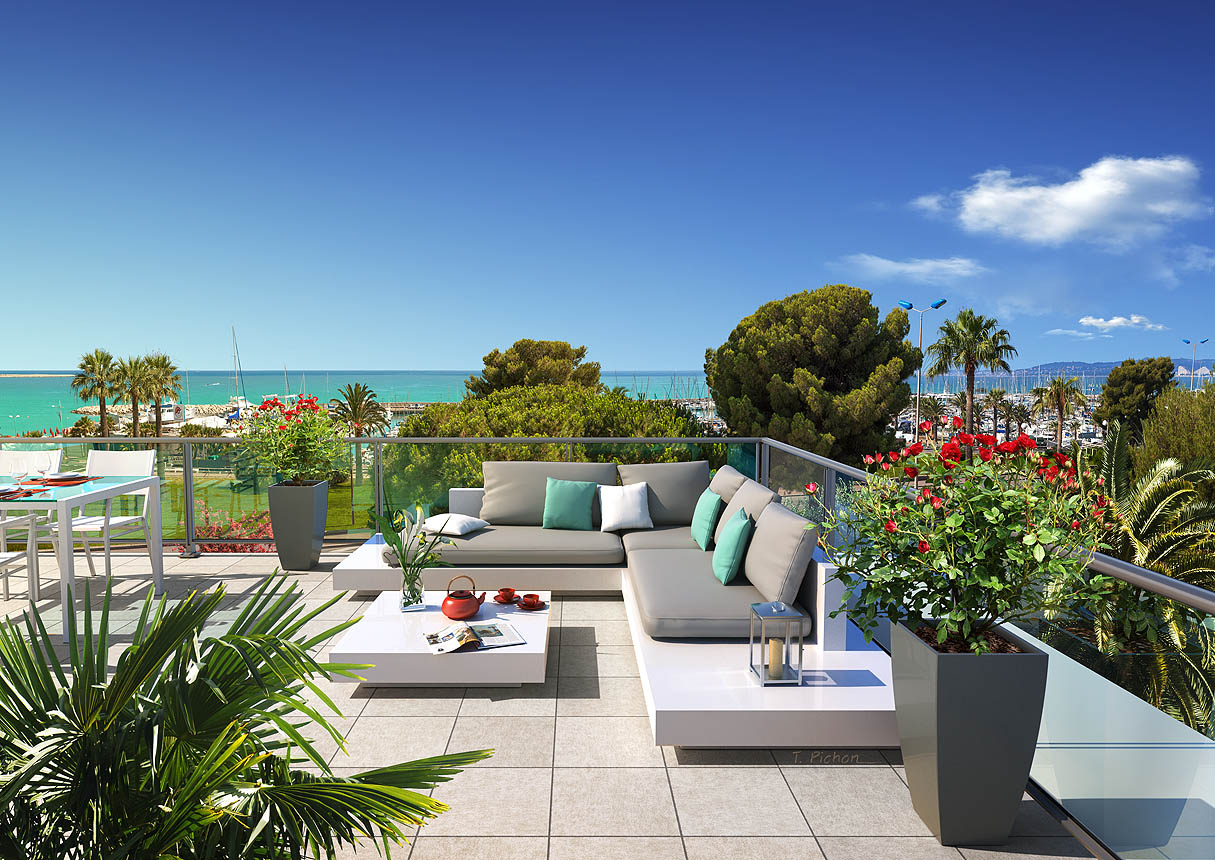 perspective - immobilier - programme PLAISANCE