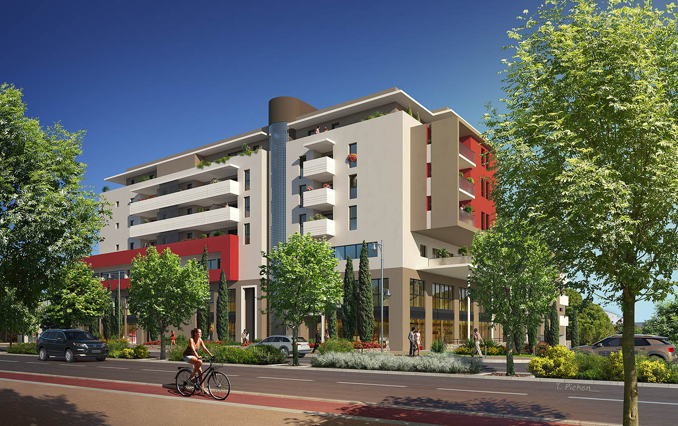 perspective - immobilier - programme NICEO