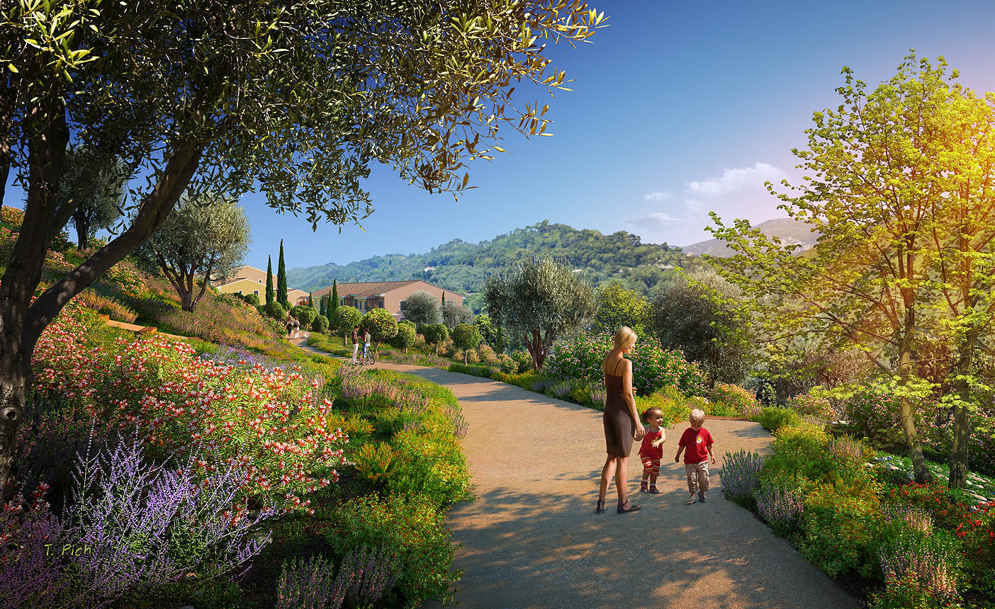 perspective - immobilier - programme AROMA