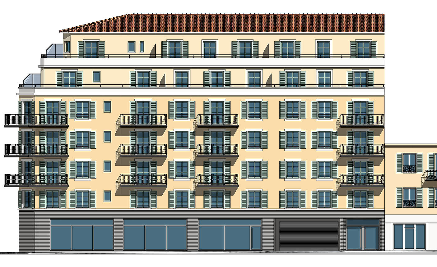 image 2D-3D - architecture - projet 06 NICE